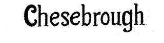 CHESEBROUGH logo
