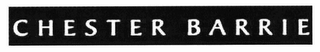 CHESTER BARRIE logo
