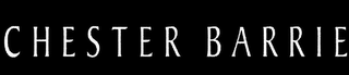 CHESTER BARRIE logo