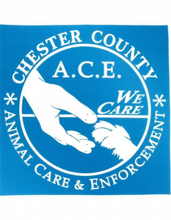 CHESTER COUNTY ANIMAL CARE & ENFORCEMENT WE CARE A.C.E. logo