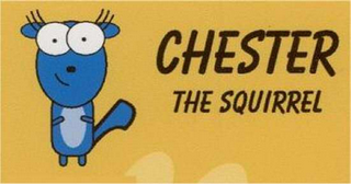 CHESTER THE SQUIRREL logo