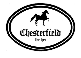 CHESTERFIELD FOR HER logo