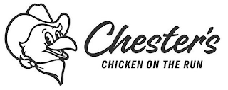 CHESTER'S CHICKEN ON THE RUN logo