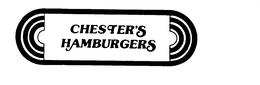 CHESTER'S HAMBURGERS logo