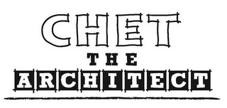 CHET THE ARCHITECT logo