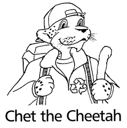 CHET THE CHEETAH logo
