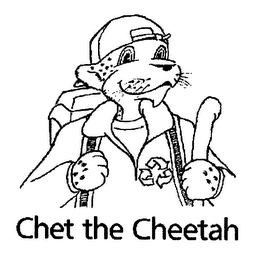 CHET THE CHEETAH logo
