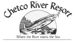 CHETCO RIVER RESORT -WHERE THE RIVER MEETS THE SEA- logo