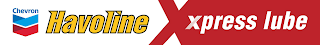CHEVRON HAVOLINE X XPRESS LUBE logo