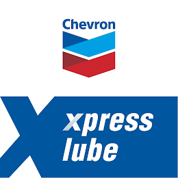 CHEVRON X XPRESS LUBE logo
