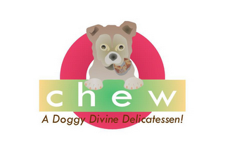 CHEW A DOGGY DIVINE DELICATESSEN! logo