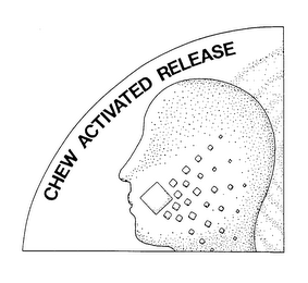 CHEW ACTIVATED RELEASE logo