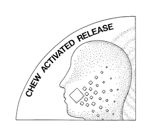 CHEW ACTIVATED RELEASE logo