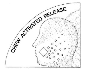 CHEW ACTIVATED RELEASE logo