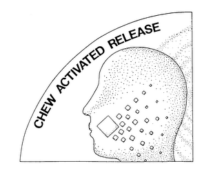 CHEW ACTIVATED RELEASE logo