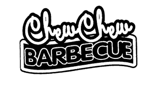 CHEW CHEW BARBECUE logo