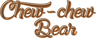 CHEW-CHEW BEAR logo