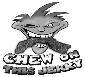 CHEW ON THIS JERKY logo
