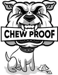 CHEW PROOF logo