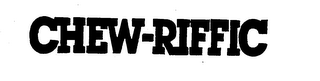 CHEW-RIFFIC logo