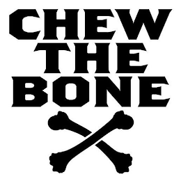 CHEW THE BONE logo