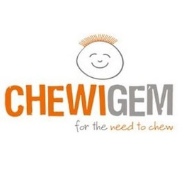 CHEWIGEM FOR THE NEED TO CHEW logo