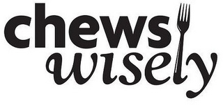 CHEWS WISELY logo