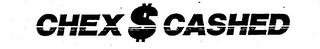 CHEX $ CASHED logo