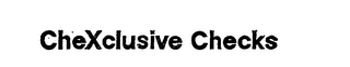CHEXCLUSIVE CHECKS logo