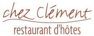 CHEZ CLEMENT RESTAURANT D'HÔTES logo