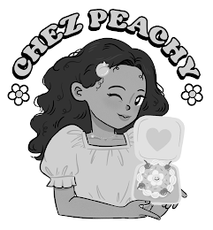 CHEZ PEACHY logo