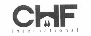 CHF INTERNATIONAL logo