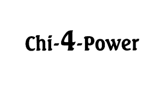 CHI-4-POWER logo