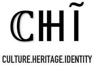 CHI CULTURE.HERITAGE.IDENTITY logo