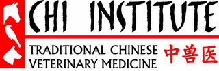 CHI INSTITUTE TRADITIONAL CHINESE VETERINARY MEDICINE logo