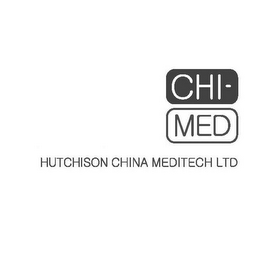 CHI-MED HUTCHISON CHINA MEDITECH LTD logo
