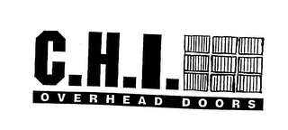 C.H.I. OVERHEAD DOORS logo
