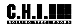 C.H.I. ROLLING STEEL DOORS logo