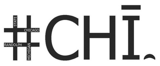 CHI. STATE CHICAGO RANDOLPH MICHIGAN logo