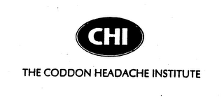 CHI THE CODDON HEADACHE INSTITUTE logo