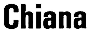CHIANA logo