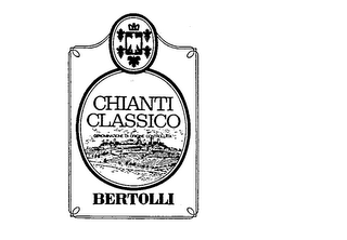 CHIANTI CLASSICO BERTOLLI DENOMINAZIONE DI ORIGINE CONTROLLATA logo