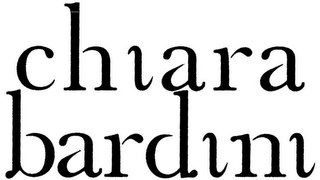 CHIARA BARDINI logo