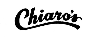 CHIARO'S logo