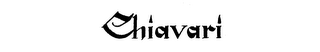 CHIAVARI logo
