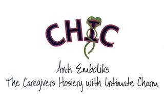 CHIC ANTI EMBOLIKS THE CAREGIVERS HOSIERY WITH INTIMATE CHARM logo