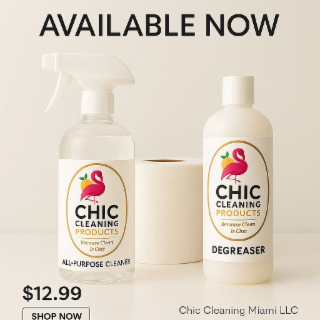CHIC CLEANING MIAMI logo