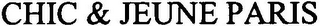 CHIC & JEUNE PARIS logo