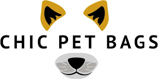 CHIC PET BAGS logo