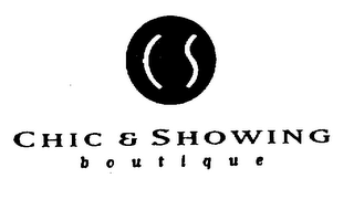 CHIC & SHOWING BOUTIQUE logo